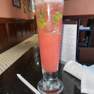 Strawberry mojito