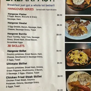 Breakfast Menu