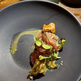 Crudo &amp; tartare of Hawaiian tuna