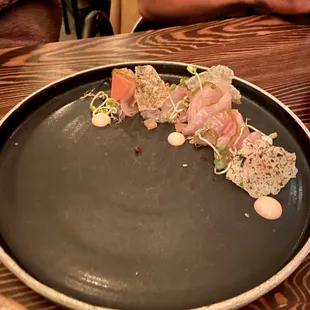 Hamachi Crudo