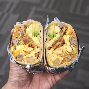 Brochacho Burrito.