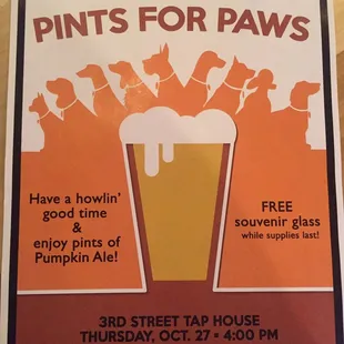 Fundraiser for the new Dog Park