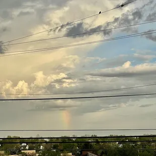 Outside view from patio!