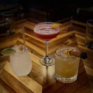 Classics meet originals at 3TEN: from a ginger-inspired Gin &amp; Tonic to the creative Cosmopolitan and a magical mezcal Smoking...