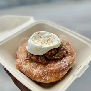 Cookie Butter Donut Focaccia