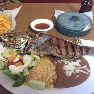 Pescado Frito a La Diabola