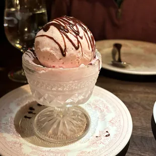 Strawberry ice cream