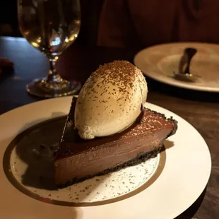 House Chocolate Pie