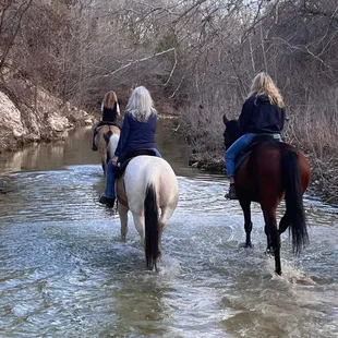 One of the lovely riding spots on the ranch