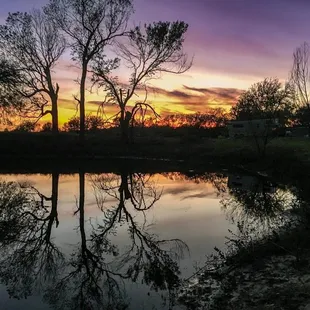 Soaking up that reflection