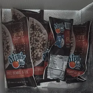 Dippin dots - brownie