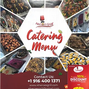 Our catering menu
