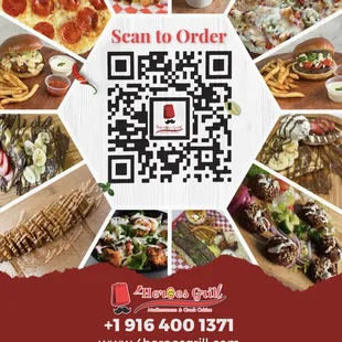 Scan our menu