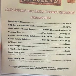 ows menu