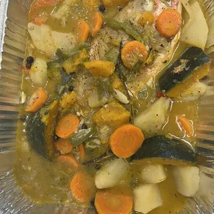 chicken and vegetables