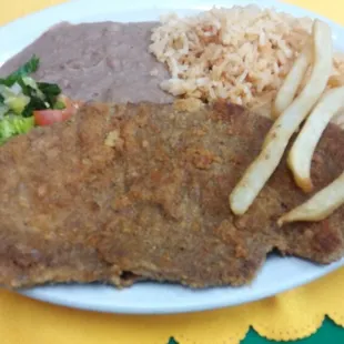 Milanesa de res ..simplemente delisiosa