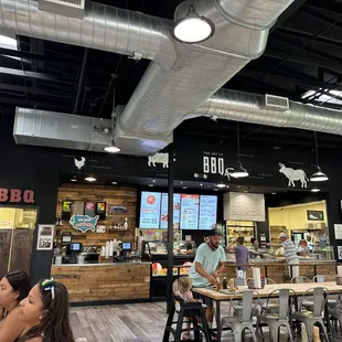 Front part of the dining room.