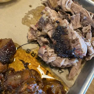 Brisket and burnt ends