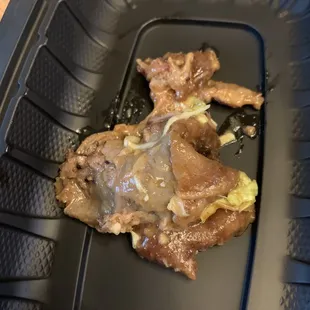 Supposed to be the meat that was in the Six Shooter