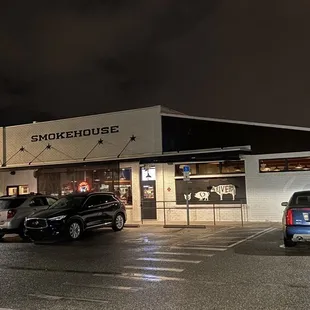 Outside