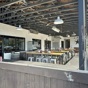 Outside patio