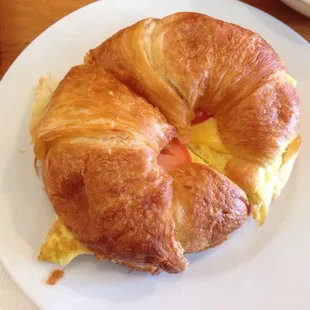 Egg croissant