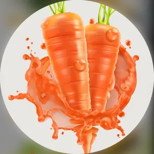 four carrots on a plate