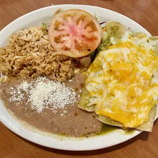 3 Piece Enchiladas Platillo
