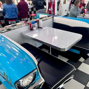 Super cool car booth!