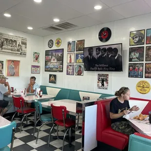 Booths. Memorabilia