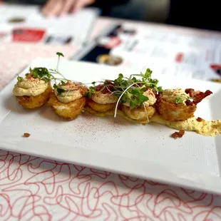 Fried Deviled Eggs