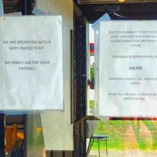 Limited Operating Hours