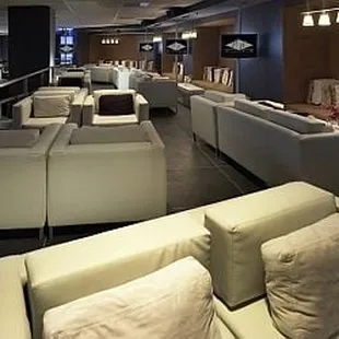 the lounge area of the club