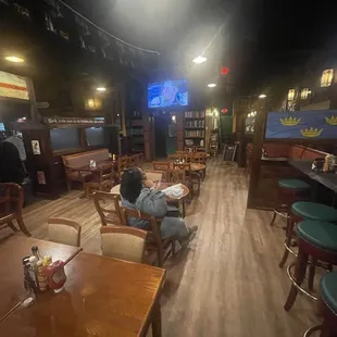 Inside main dining.