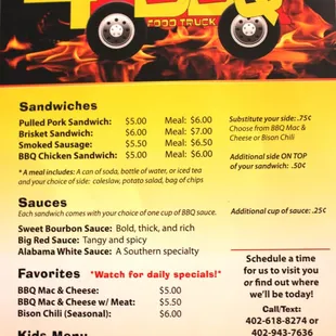 Simple menu!