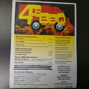 7/31 menu