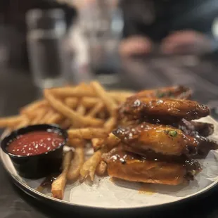 a plate of food