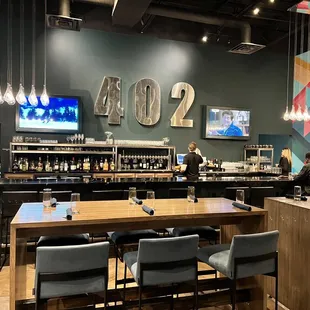 The bar
