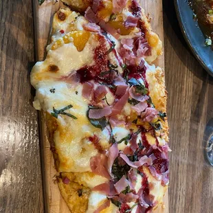 Peach Flatbread