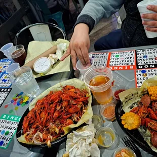 Crawfish and bingo!