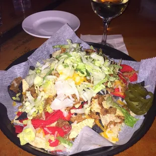 Pulled Pork Nachos &amp; Kim Crawford Sauvignon Blanc!