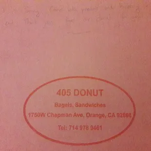a donut in a box