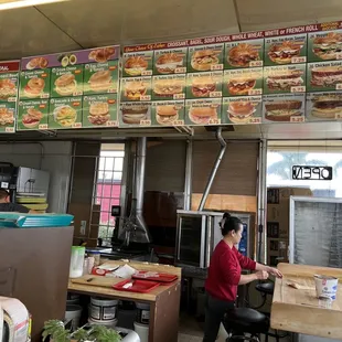 So many breakfast sandwich options