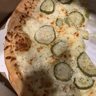 Pickle pizza