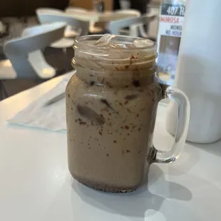 Nutella Iced Latte