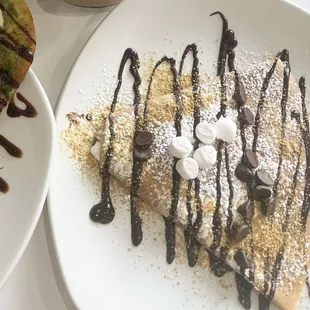 Smore&apos;s Chocolate Crepe