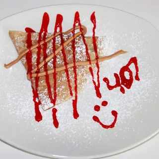 Kid's Peanut Butter Jelly Crepe