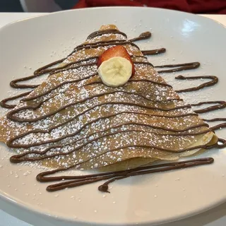 Nutella Banana Crepe
