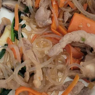 Korean fried noodles...it was quite delicious!