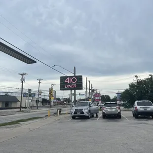 Outside Diner